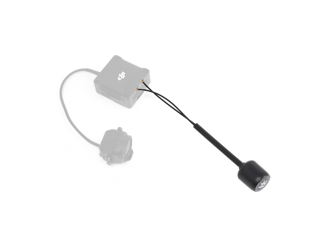 Antena Fpv Flyfishrc Dual band 2.4ghz/5.8ghz Ufl para Drone Rc Dji Air Unit O3/o4/o4 Pro, 40mm/95mm/145mm, Preta, 3 Peças, 40mm, 10 Peças MDUG