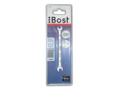 Chave Plana BOST 12X13 Mm Acabamento Cromado e Jateado