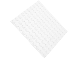 100 Almofadas De Silicone Autoadesivas, Transparentes E Antiderrapantes Para Móveis