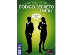 Jogo de Tabuleiro DEVIR Código Secreto Dueto (Idade Mínima: 10 anos - Nível de Dificuldade: Intermédio)