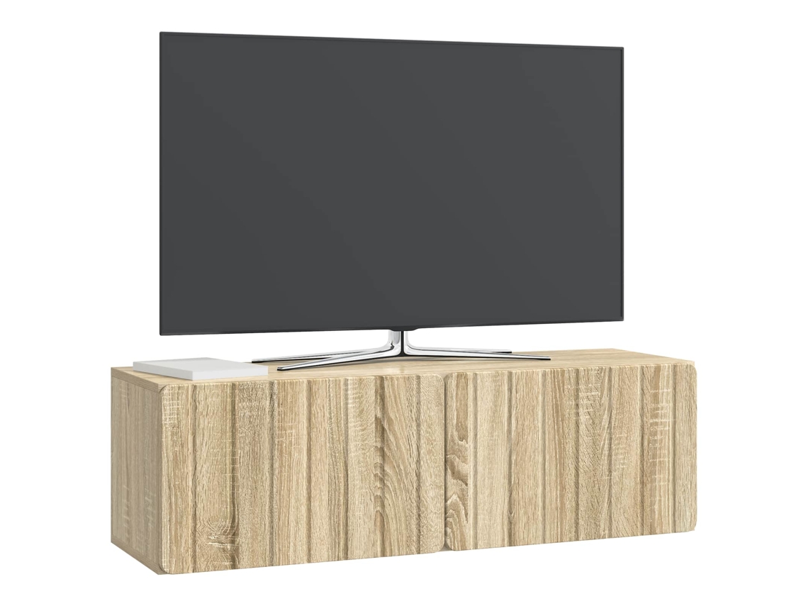 Gabinete de TV de Parede MAISON EXCLUSIVE Carvalho Sonoma 98x31x30 cm