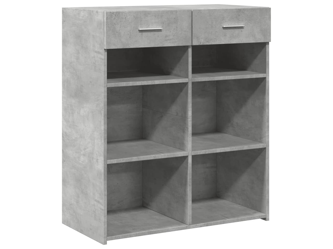 Aparador Derivados da Madeira Cinzento Cimento MAISON EXCLUSIVE (80x42,5x93 cm)