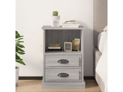 Vidaxl Mesa De Cabeceira 43x36x60 Cm Cinzento Sonoma