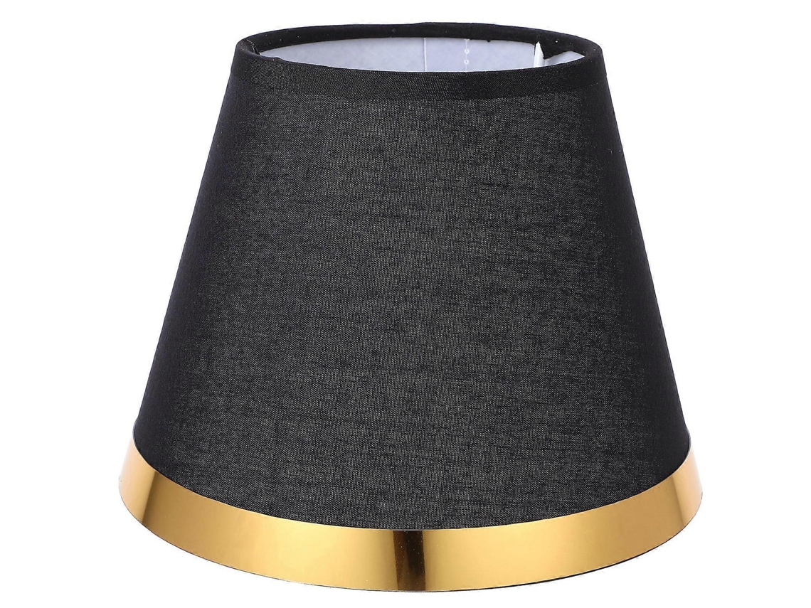 Pantalla de tela de repuesto para lámpara de mesa, colgante o aplique de pared, color negro. - aquaforge