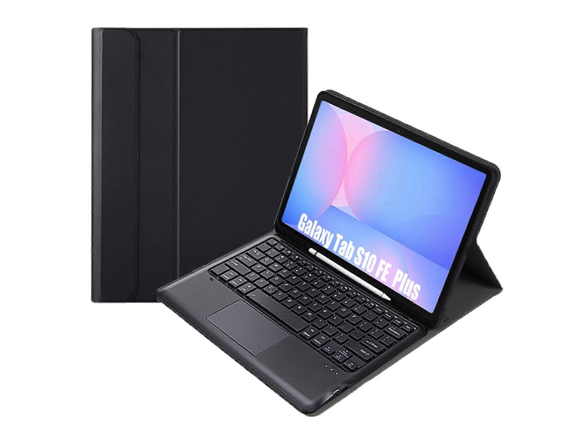 Capa de couro com teclado Bluetooth removível Webake A820b e touchpad