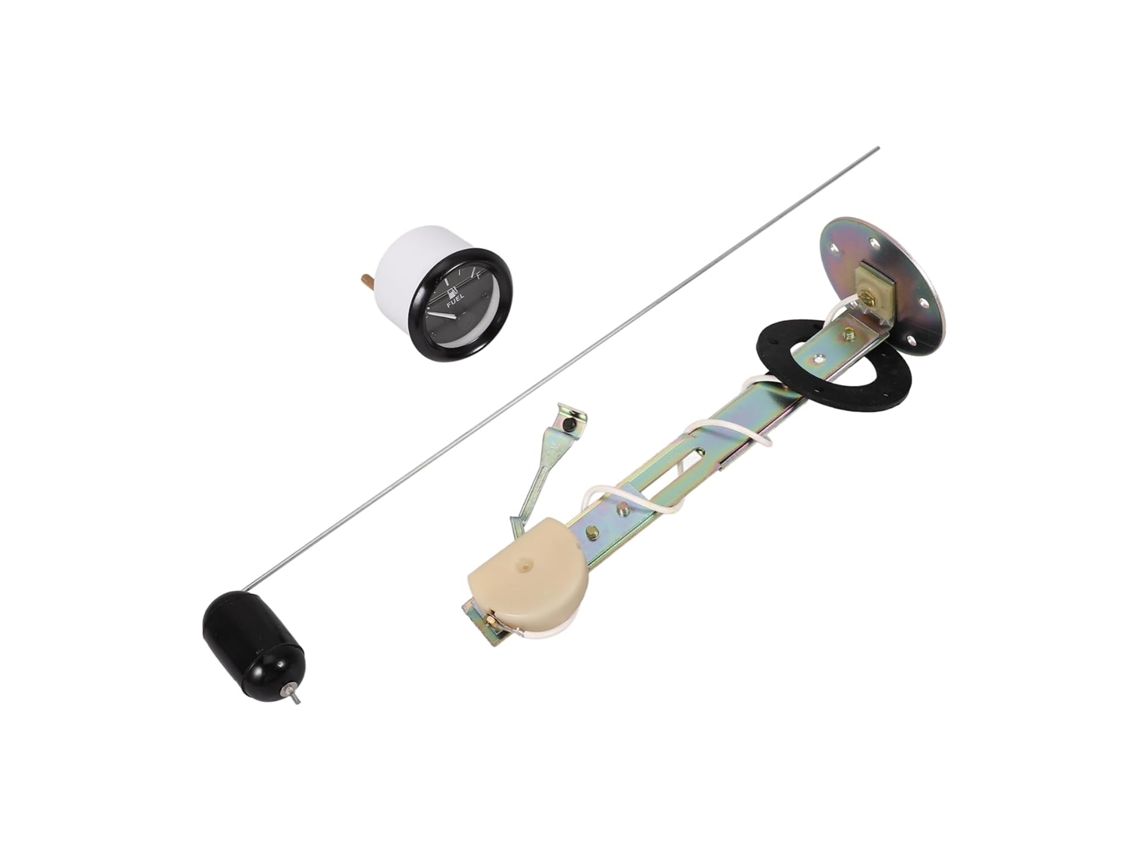 Medidor de combustível automotivo 12V, display LED de alto brilho, medição