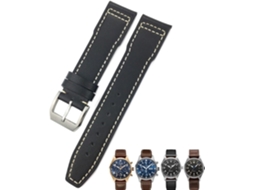 Pulseira de para Relógio Compatível com 20 Mm 21 22 Alta Qualidade Fácil Couro Premium Confortável 21 Mm 22 Mm