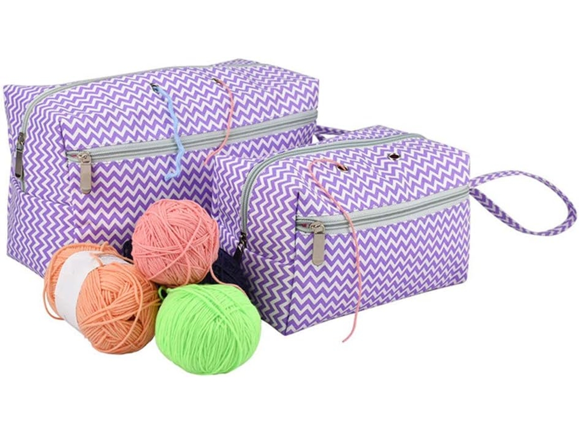 Lurelia Fio Tricô Macio Colorido Lã 2 Peças 30 X 14,5 17 Cm 22 12 13 Para Crochê