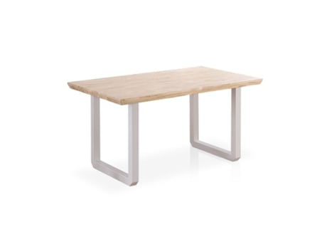 Mesa de jantar Roma DUEHOME 90 cm Carvalho - Carvalho Preto - Carvalho Mel Branco - Preto