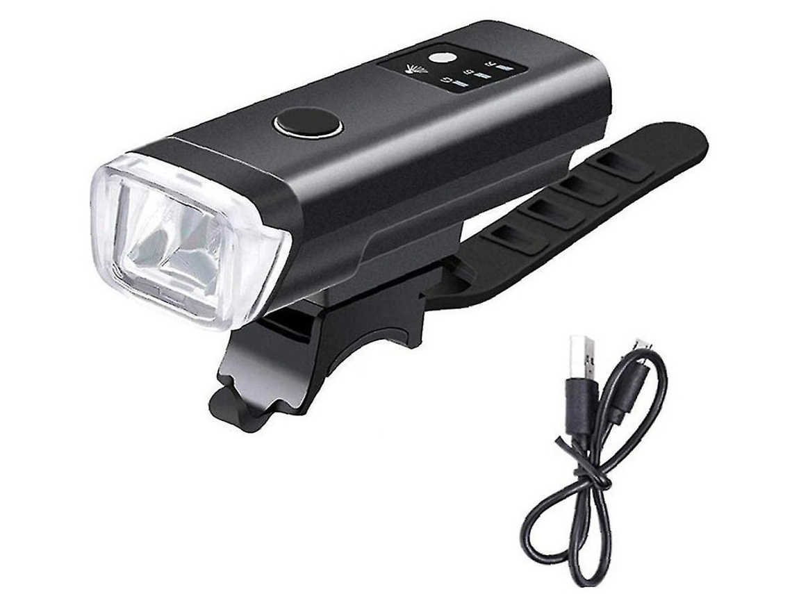Farol Bicicleta 4modos Indução Ipx8 Mtb Preto Yizhood