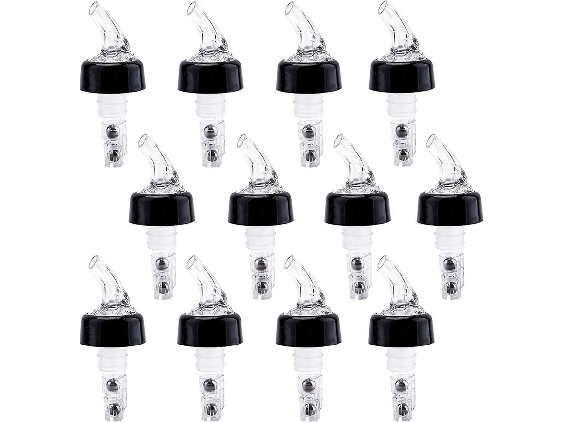 12 Dosadores De Garrafa Com Medição Automática, 30 Ml, Branco