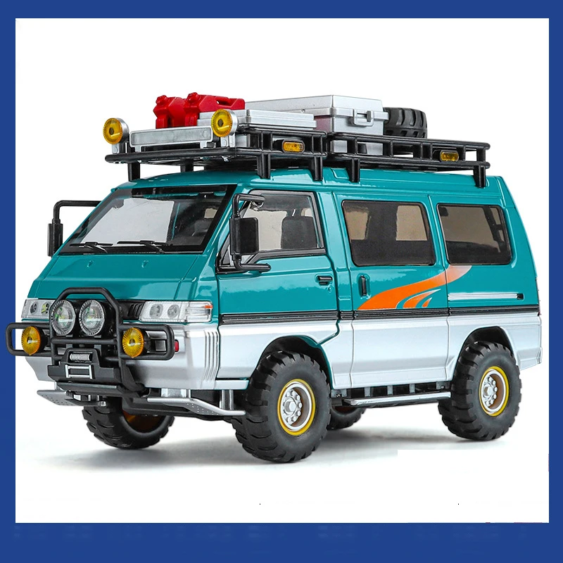 (azul) 1:24 Miniatura De Carro De Metal Fundido Com Som E Luz