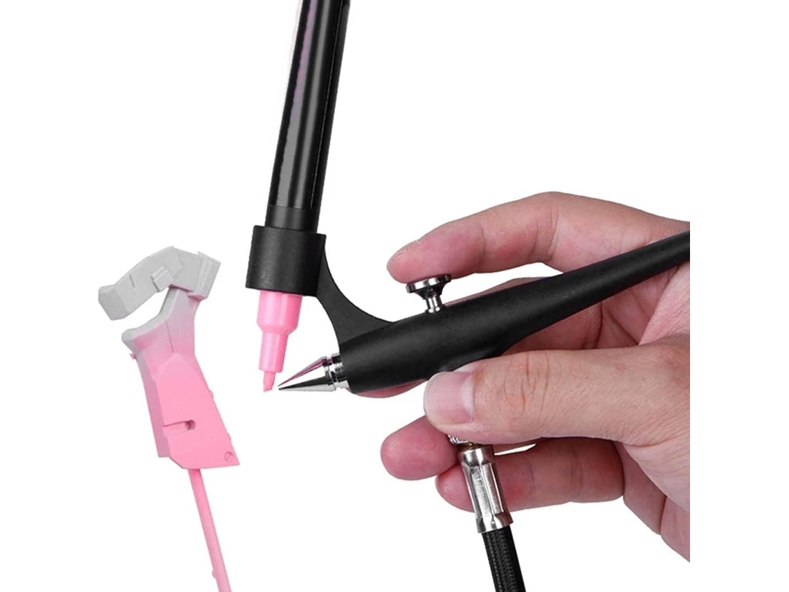 Kit De Aerógrafo Em Abs, Ferramenta De Pulverização Com Aerógrafo