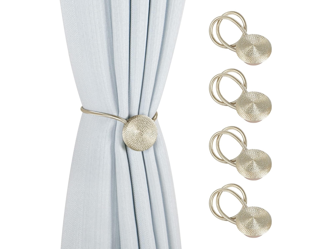 Peças De Amarrações Magnéticas Para Cortinas Decorativas Ti Aquaforge