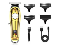 Máquina de Cortar Cabelo Masculina Sem Fio Aparador de Cabelo Profissional Kit de Barbeiro Kit de Corte de Cabelo JEDBESETZT