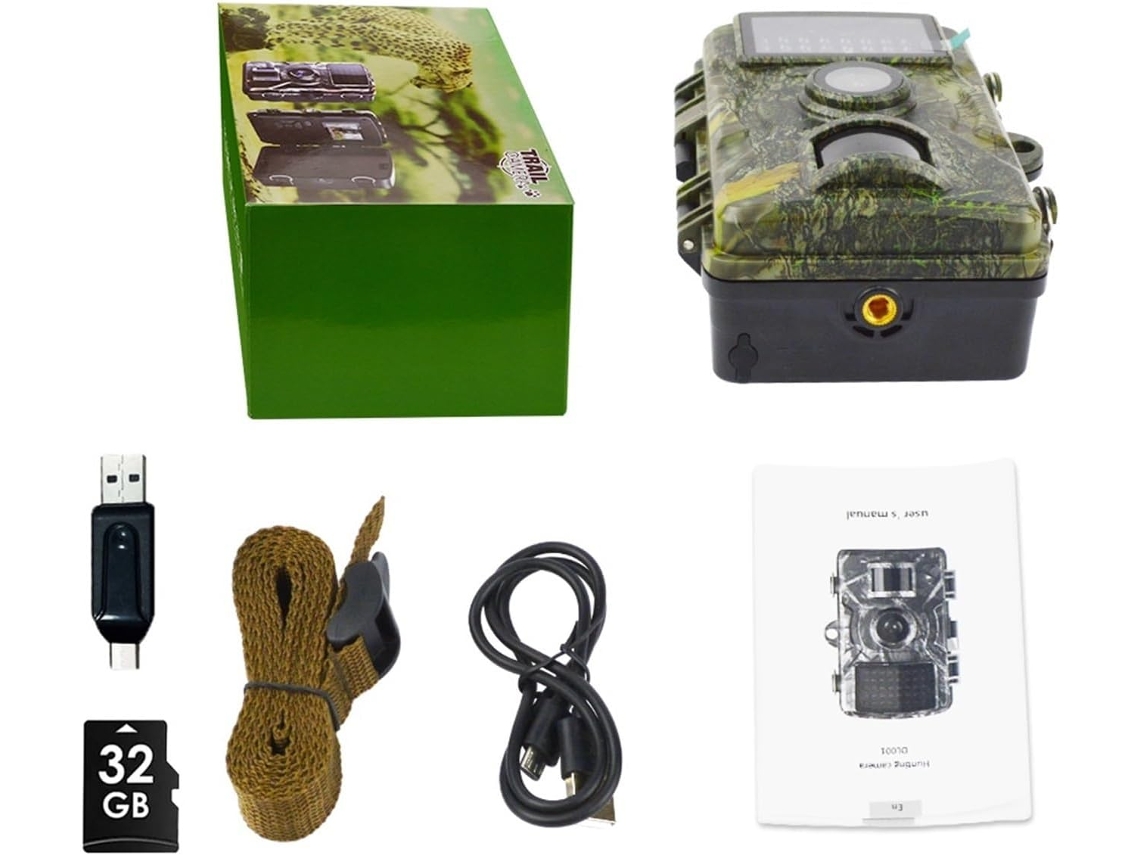 Caméra Faune Sauvage Suivi Sentiers Pir 16mp SFUSHOS