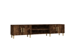 Tv Cabinet, Tv Cabinets Vidaxl Marrom Madeira Processada (n/a)