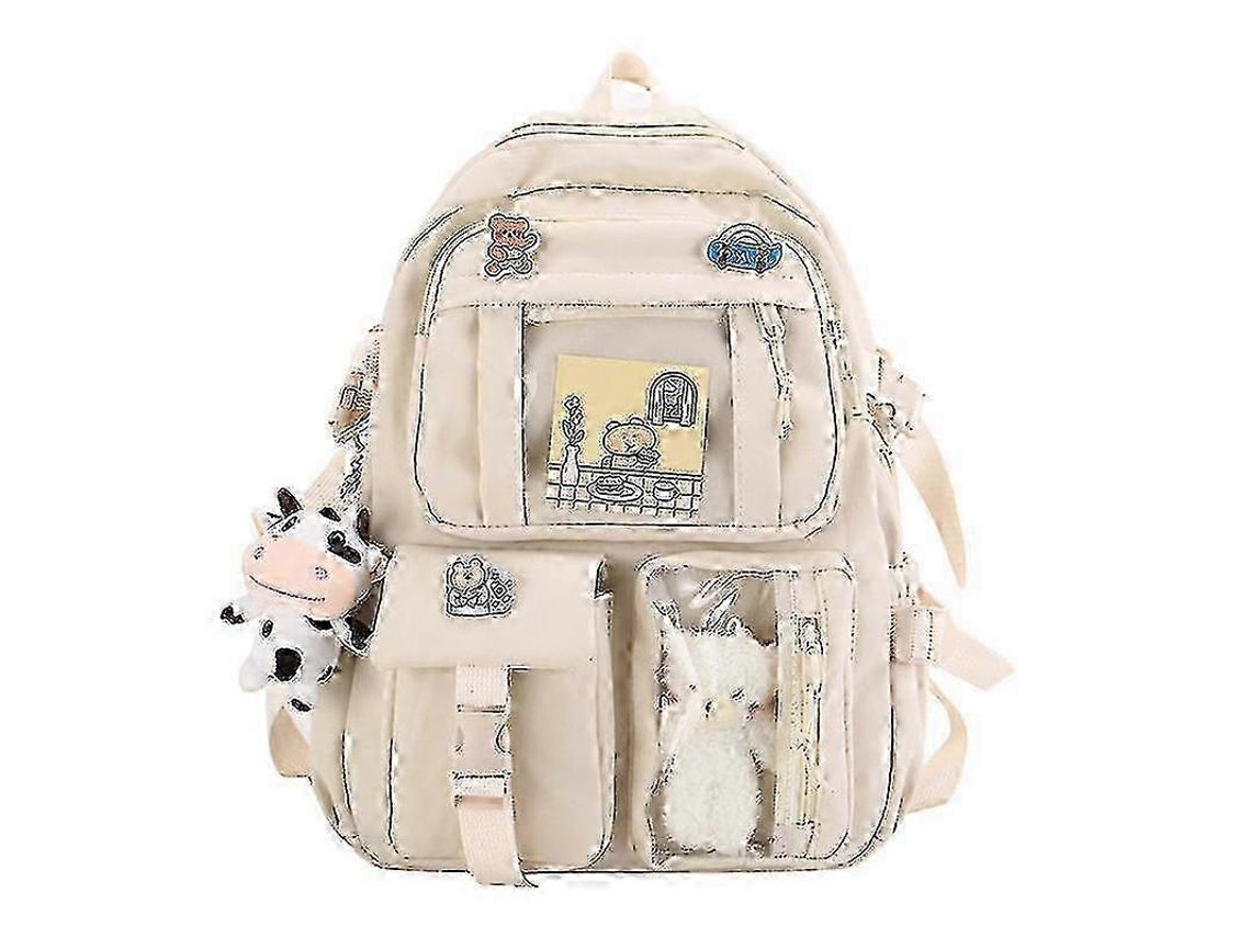 Mochila Escolar Compacta E Fofa No Estilo Kawaii: Bolsa Leve Para Estudantes.