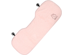 Almofada De Pelúcia Rosa Em Formato De Coruja Para Assento De Carro, Ideal Para O Inverno, Antiderrapante E Fácil De Usar.