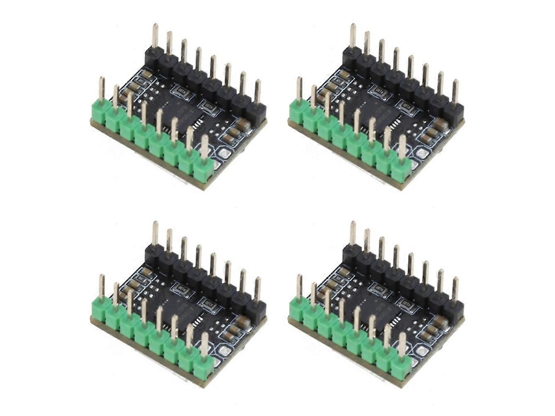 4pcs Stepper Driver With Heat Sink For Genius Pro/sw-x2/hornet 3d Printers Motherboard Mute Direct