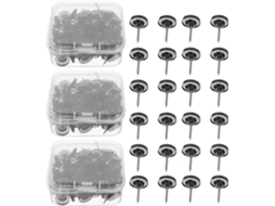Pins para murais Vaguelly, 150 peças de plástico branco em 3 caixas, multifuncionais para uso fora da mesa e em