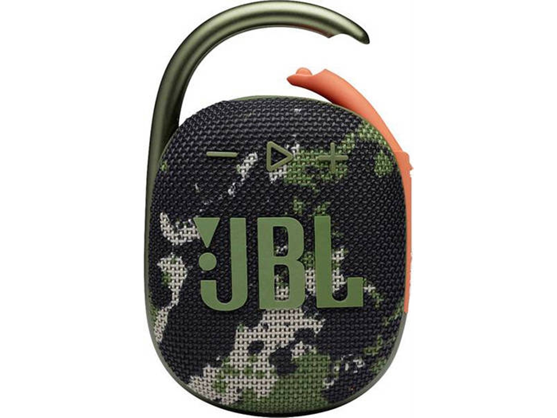 Coluna Bluetooth JBL Clip 4 (Autonomia: 10 h - Camuflado)