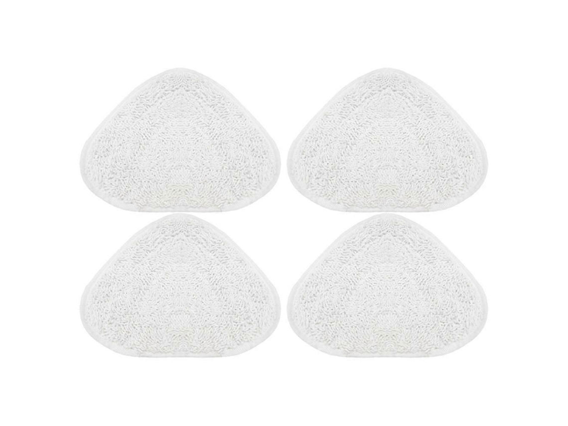 4pcs Mop Pads For Vacuum Cleaner Washable Reusable Triangle Mop Pad Cloth Cleaning Floor Tool