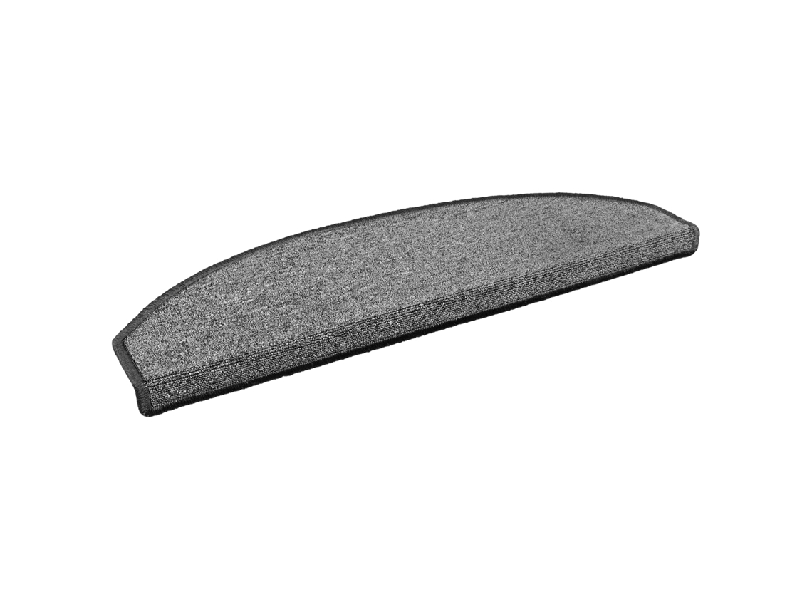 Vidaxl Tapetes Adesivos Para Escadas 15 Pcs Cinzento-escuro