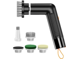 Escova De Limpeza De Chuveiro Manual, Ergonômica, À Prova D'água E Com Rotação.