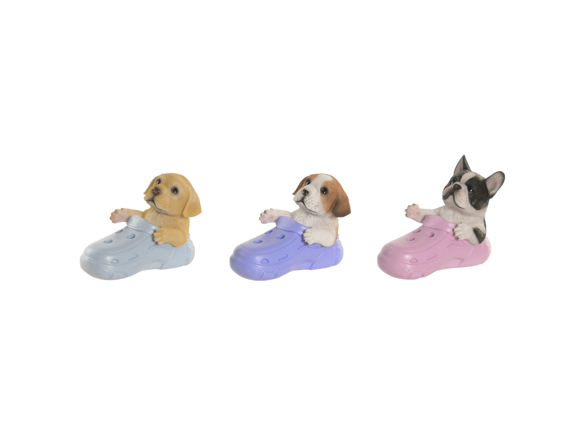 Figura Decorativa Home Esprit Multicolor Shabby Chic Lápis (3 Unidades)