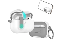 Estojo para fones de ouvido sem fio com trava automática integrada para AirPods Pro 3 GIECY