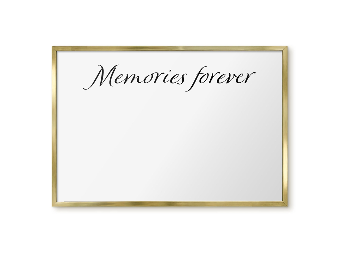 Magnetic Board Memories Forever For The Living Room Espelharte (60x40 Cm)