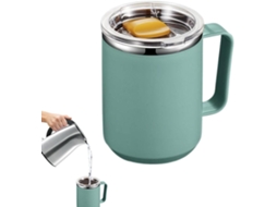 Canecas De Café De Metal, Caneca Térmica De 450 Ml, Caneca Para Beber Café, Caneca De Viagem, Gokoco