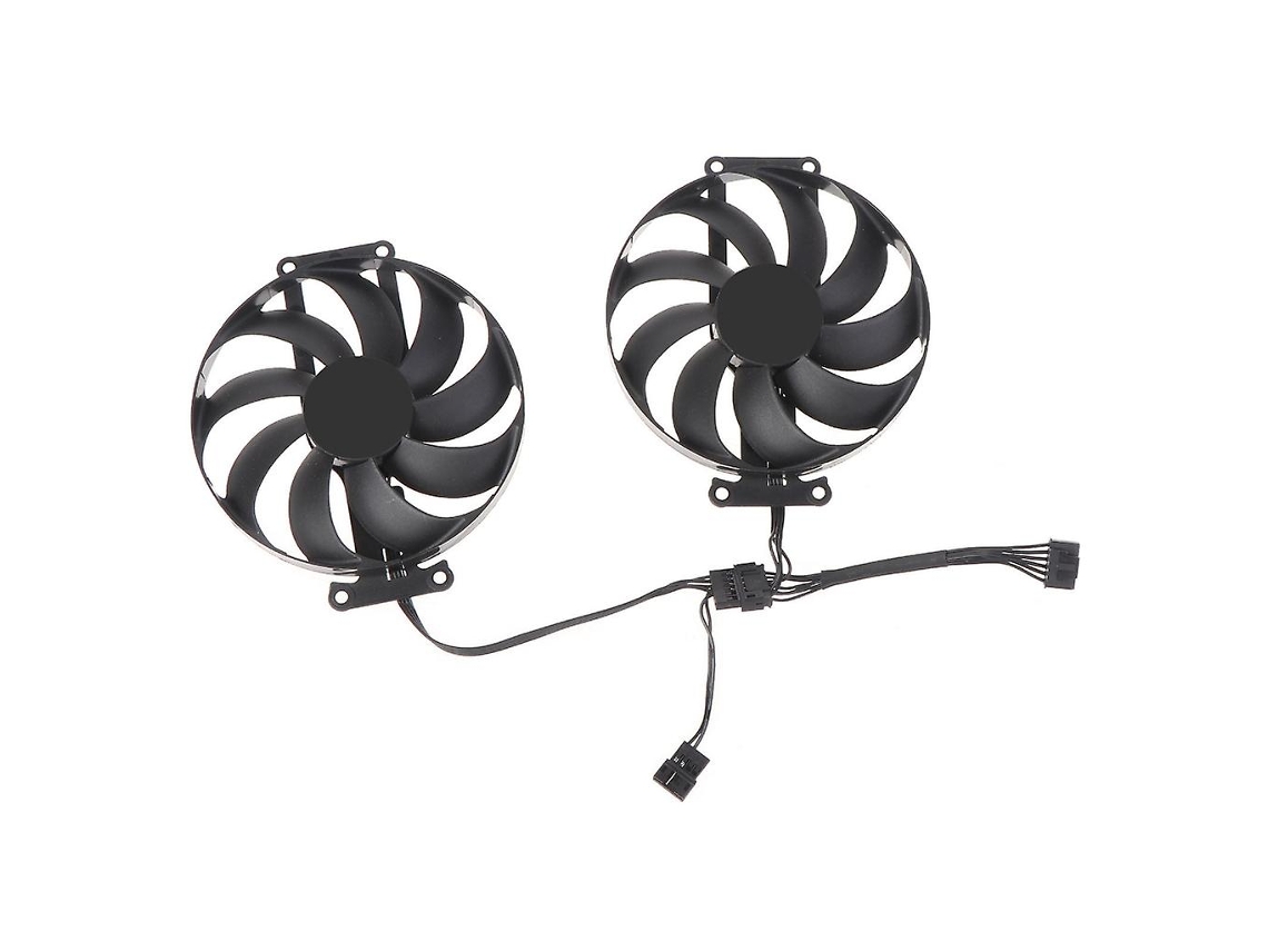 2pcs Pla09215b12h Placa Gráfica De Resfriamento Vga Cooler Fan 6pin 12v 0.5a Para