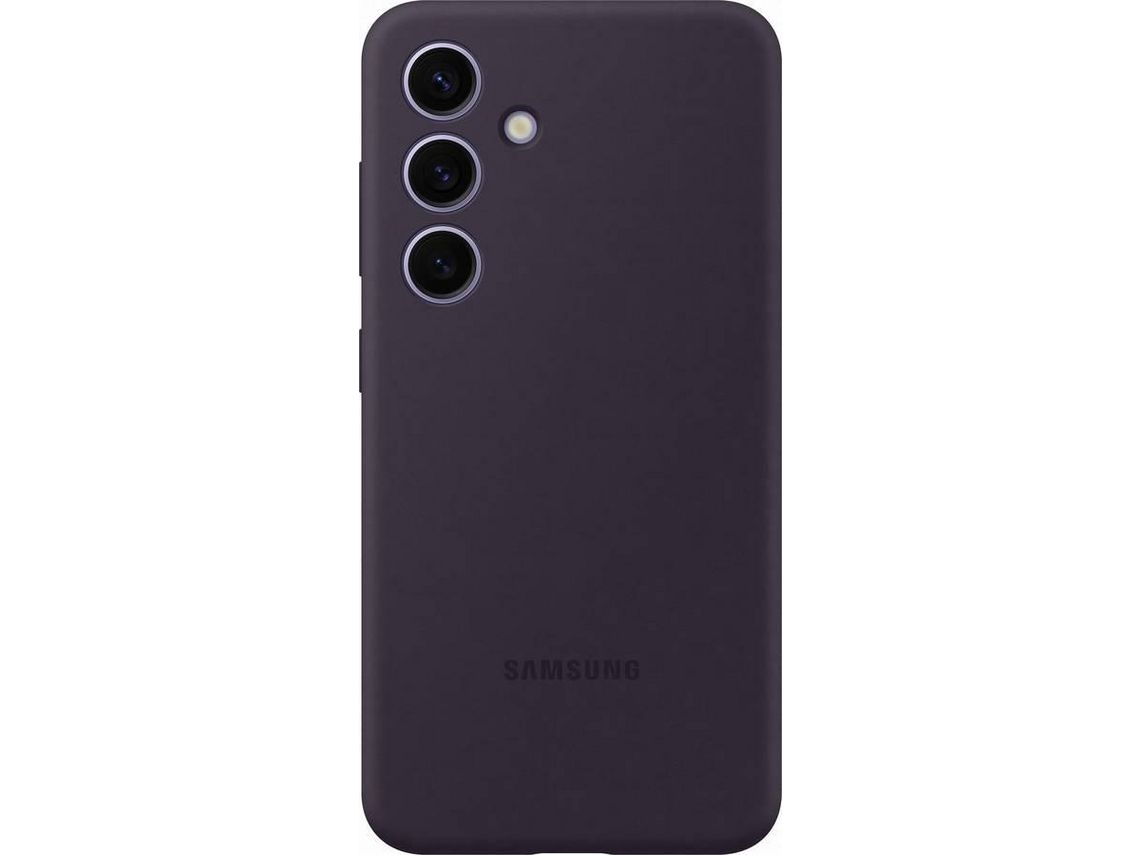Capa de Silicone SAMSUNG Galaxy S24 Violeta Escuro (Outlet Caixa Aberta )