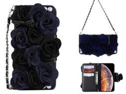 Capa com Corrente iPhone XS Max GENERIC 100022 Preto