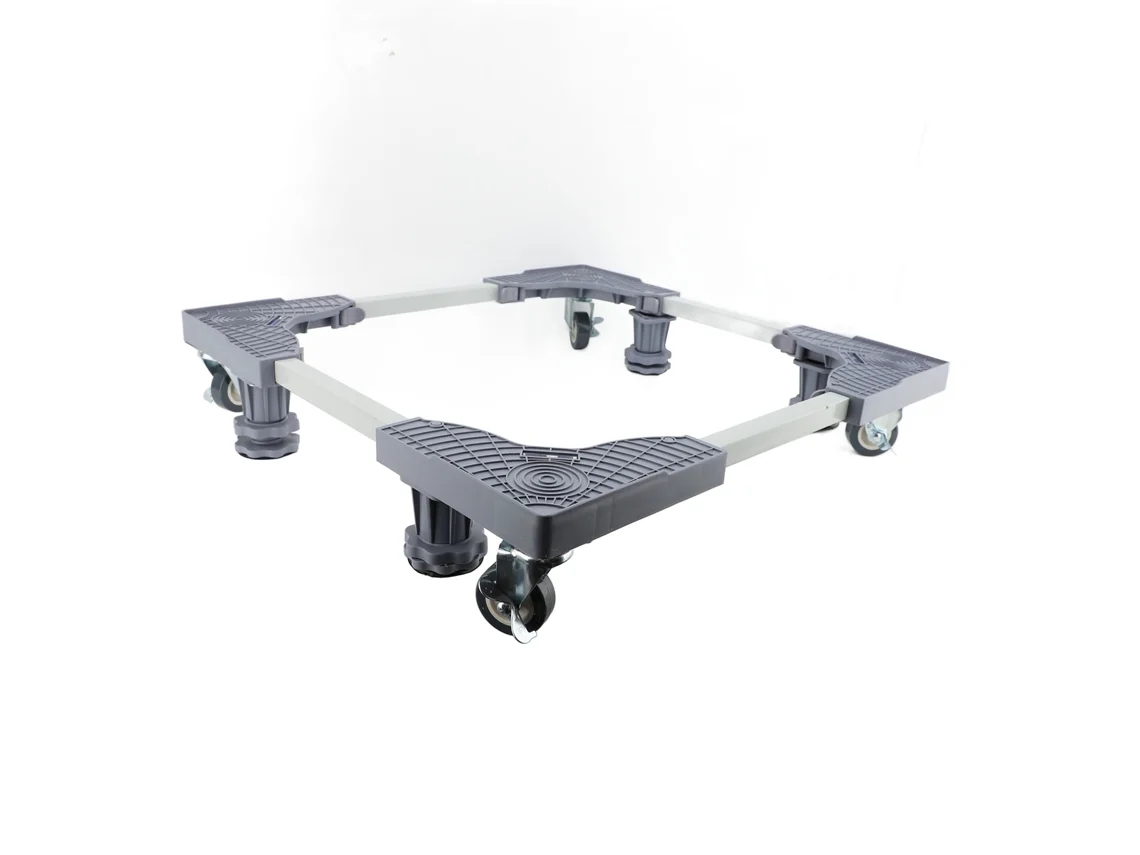 Base De Suporte Para Máquina De Lavar Com Rodas, Plataforma De Lavanderia Universal Portátil Ajustável E Resistente