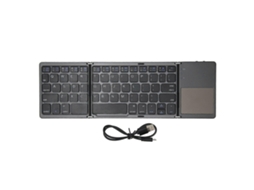 Teclado Bluetooth Dobrável Com Touchpad