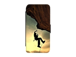 Capa Flip Para Iphone 17 Pro Max Com Tema De Montanhismo