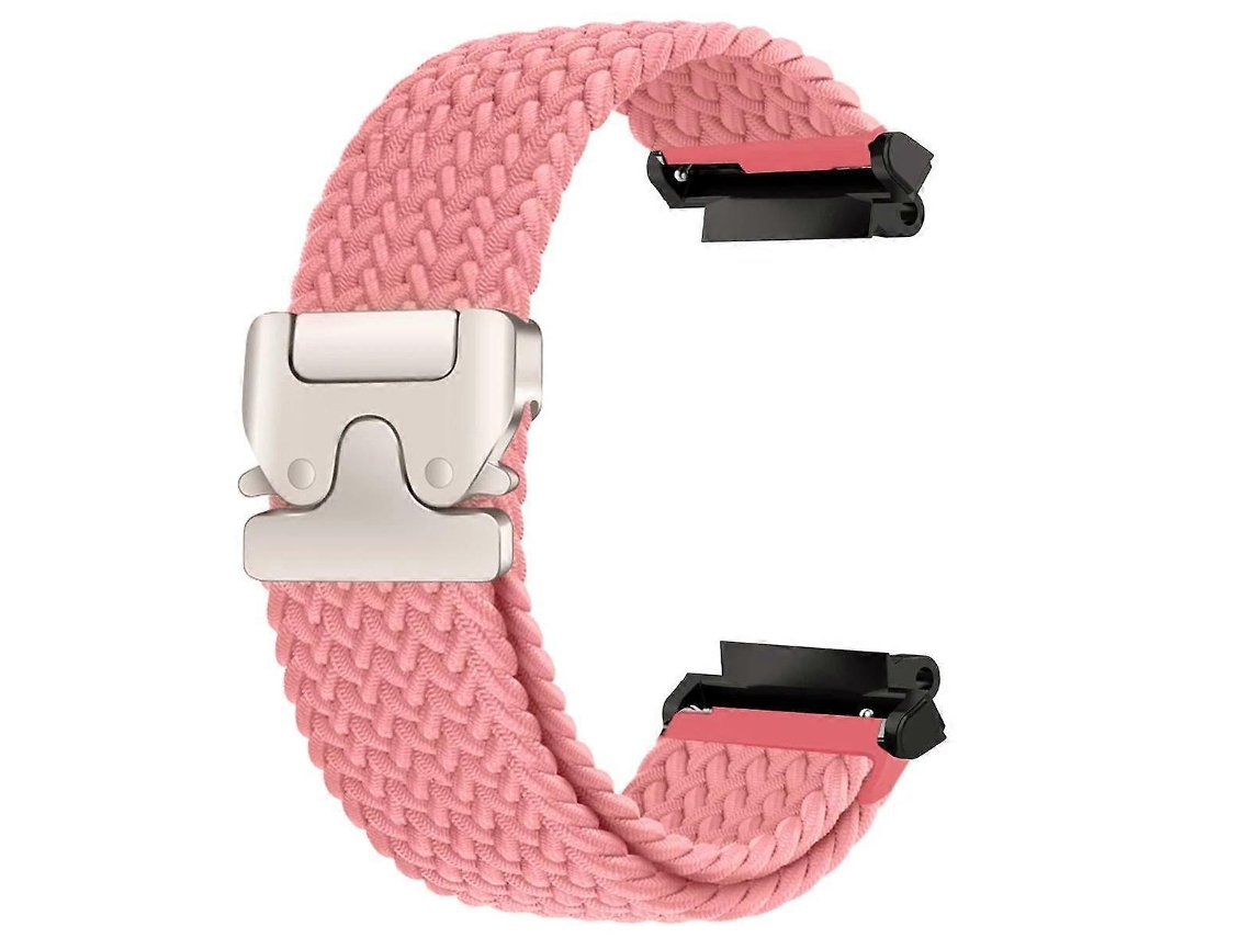 Pulseira De Relógio Trançada Com Fecho De Pressão Tipo Paraquedas