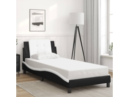 Vidaxl Estrutura De Cama Sem Colchão Zadar Couro Artificial 90x190cm