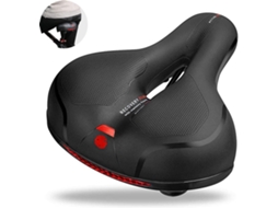 KOFIHETY Eleve Sua Jornada De Ciclismo, Assento De Bicicleta Com Mola Dupla Absorvente, Almofada De Espuma Viscoelástica Com Formato Ergonômico, Superfície À P