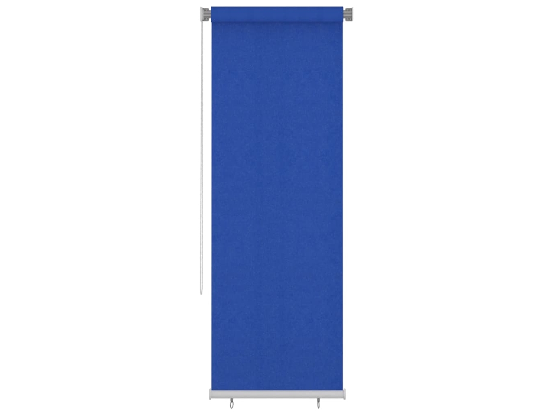 Vidaxl Estore De Rolo Para Exterior 85 (l) X 230 (a) Cm Azul Hdpe