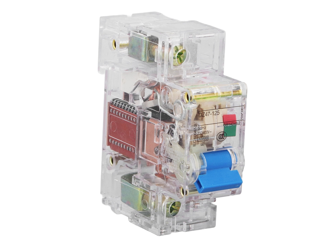 Laxiscreed Disjuntor Sensível 1p Abs 230v/400v Transparente Para Circuits