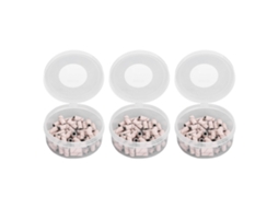 Bands De Lixamento Para Unhas Com Caixa De Armazenamento Pequena Rosa Para Remoção De Pele Morta E Manicure