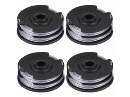 Conjunto De 4 Bobinas Para Aparador De Relva, Compatível Com Bosch Art F016800351, Peça De Reposição Para Corte E Manutenção De Relvado