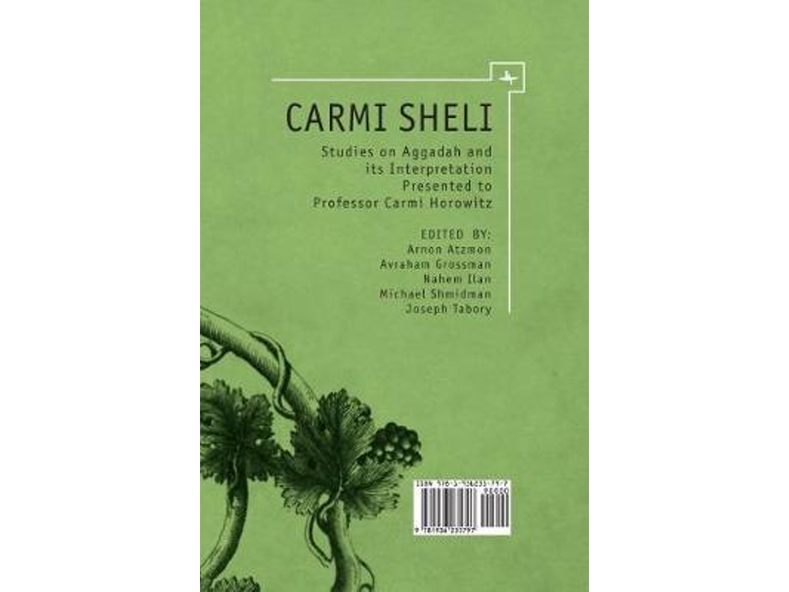 Livro Carmi Sheli de Edited By Nathan Ilan, Edited By Avraham Grossman et al. (Inglês - Capa Dura)