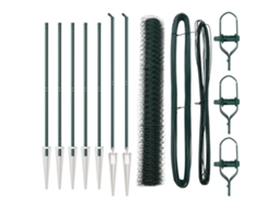 Conjunto 1 Cerca Externa Vidaxl Verde Aço (10 X 1,2 M)