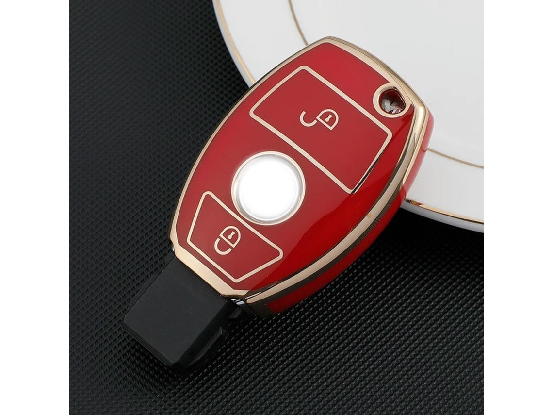 Capa Protetora De Tpu Para Chave Carro Benz Bga Amg W203 W210 W211 W124 W202 W204 W205 W212 W176 Acessórios Chaveiro