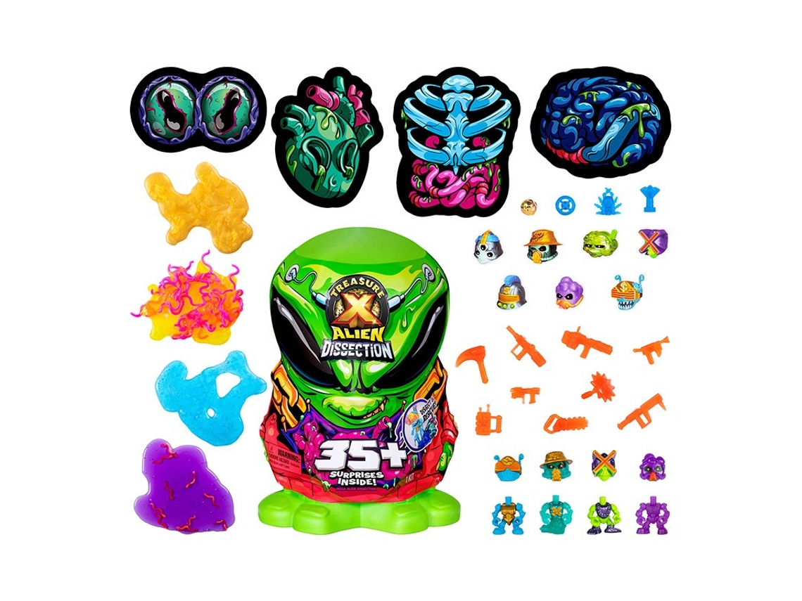 Treasure X Mega Alien Dissection FAMOSA